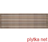 Керамічна плитка DEC LISA CHOCO декор, 200х600 фіолетовий 200x600x8 структурована